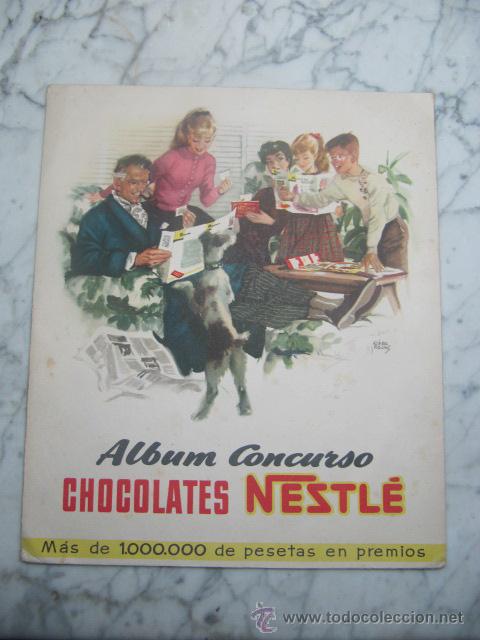 Collectable Albums: Album completo Nestle, concurso 18 Abril 1950. Muy bien conservado
