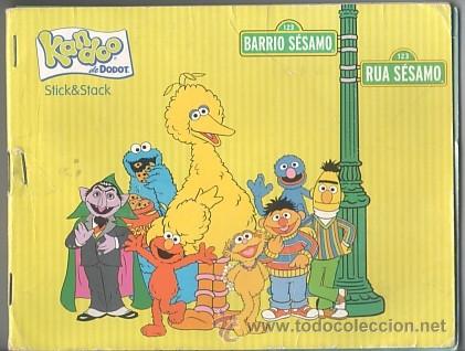 Coleccionismo &Aacute;lbum: ARC-03 RARO ALBUM DE PEGATINAS DE PANINI A&Ntilde;O 2003 BARRIO SESAMO KANDOO DE DODOT EPI Y BLAS
