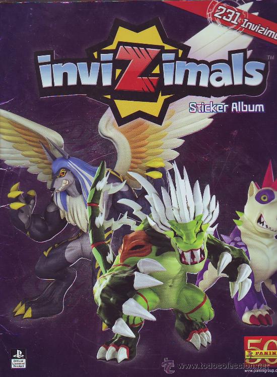 Coleccionismo &aacute;lbum: INVIZIMALS DE PANINI - Foto 1
