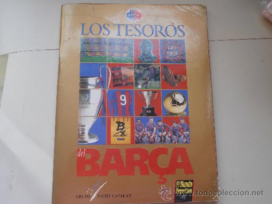 Coleccionismo &aacute;lbum: Albun completo Los Tesoros del Bar&ccedil;a - Foto 1