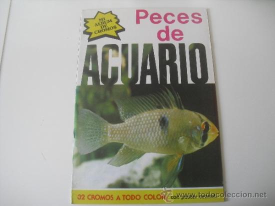 Collectable Albums: Peces de Acuario Album de cromos completo, con poster central. 1979 Editorial Nueva Situaci&oacute;n.
