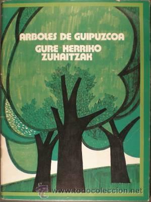 Colecionismo Caderneta: ARBOLES DE GUIPUZCOA. GURE HERRIKO ZUHAITZAK. Club Juvenil n&ordm; 6 (Album de cromos, completo).