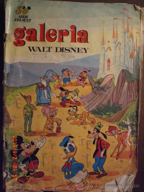 Colecionismo Caderneta: GALERIA WALT DISNEY