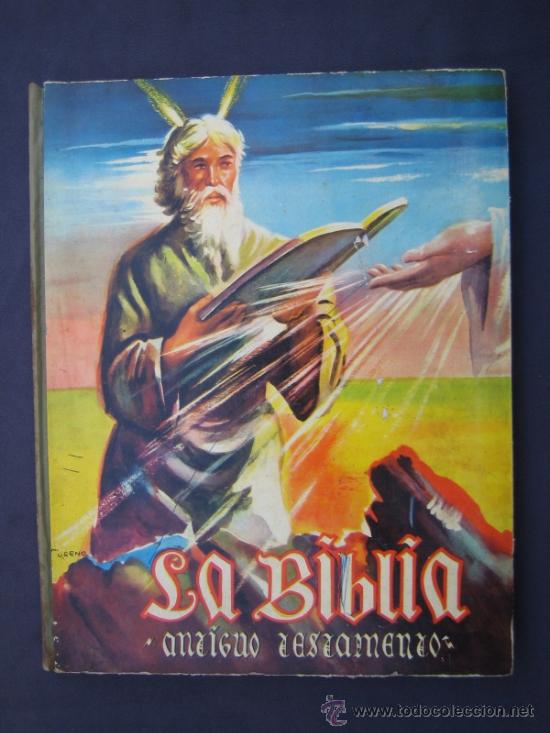 Coleccionismo &Aacute;lbum: La Biblia - Antiguo Testamento - Album con tapa dura editado por Dulces Rodriguez (Reus) - Completo