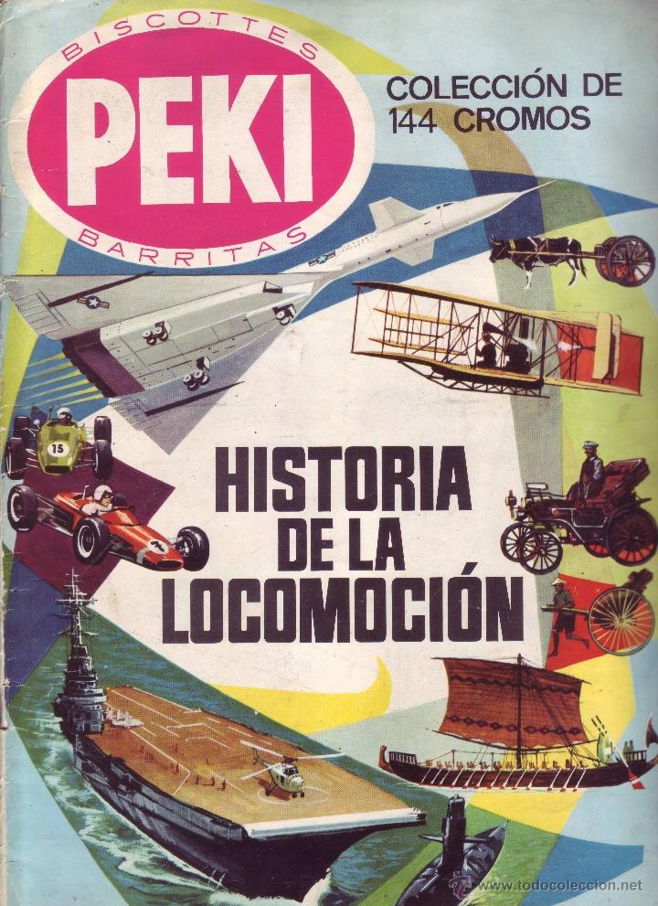 Collectable Albums: FERMA - HISTORIA DE LA LOCOMOCI&Oacute;N - &Aacute;LBUM COMPLETO - PEKI