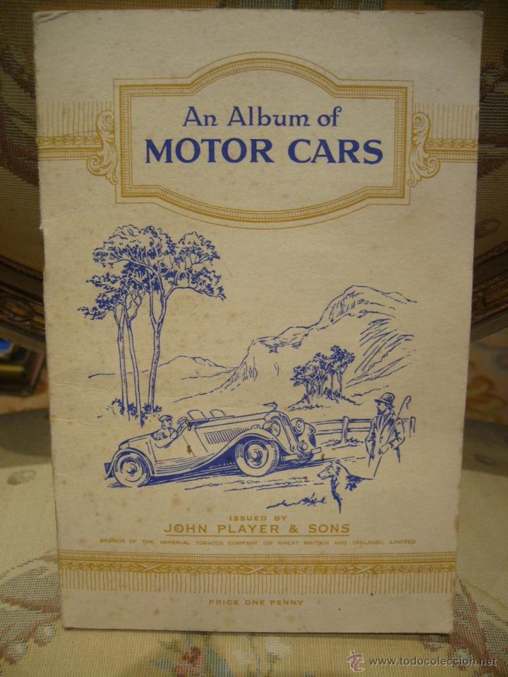 Collezionismo &Aacute;lbum: EL ALBUM DE LOS COCHES DE MOTOR. JOHN PLAYER A&Ntilde;OS 30. COMPLETO.