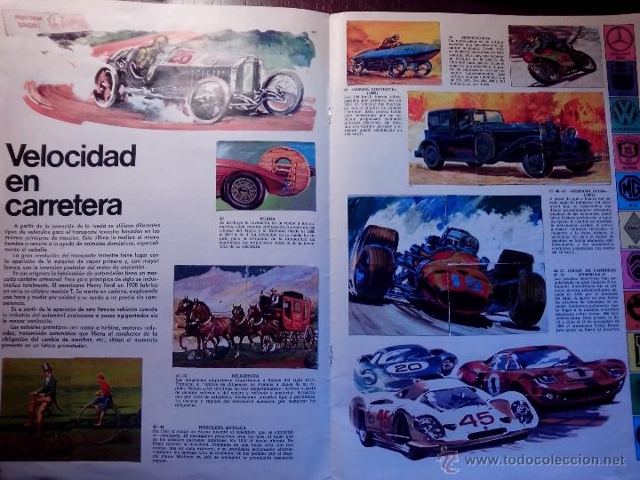 Coleccionismo &aacute;lbum: EL TRIUNFO DE LA VELOCIDAD. COMPLETO. - Foto 3