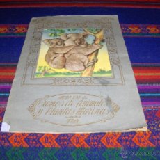 Coleccionismo Álbum: ANIMALES Y PLANTAS MARINAS COMPLETO. FHER 1946. BE. REGALO LA NATURALEZA Y SUS MARAVILLAS COMPLETO.. Lote 40177037