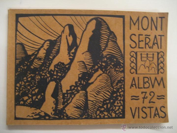 Coleccionismo &Aacute;lbum: ALBUM COMPLETO DE MONTSERRAT CON 72 VISTAS