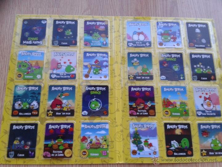 Coleccionismo &aacute;lbum: ANGRY BIRDS - 3D - TARJETAS - Foto 2