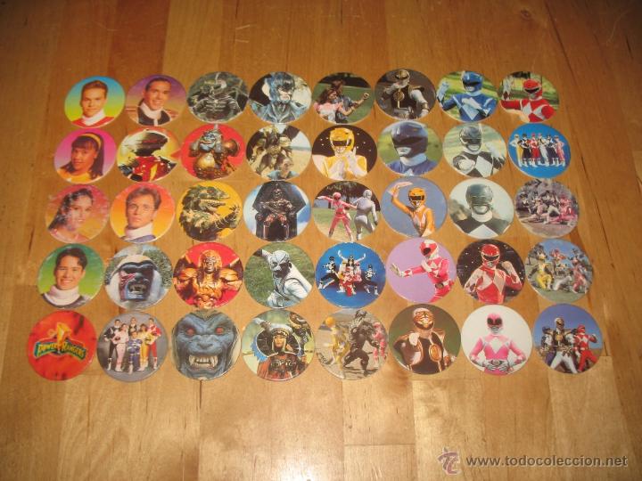 Panrico Donuts Power Rangers Coleccion Completa Sold Through