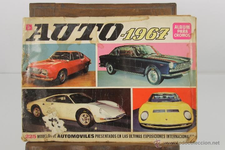 Collectionnisme Album: 4321- ALBUM AUTO 1967. EDIT. BRUGUERA. COMPLETO.