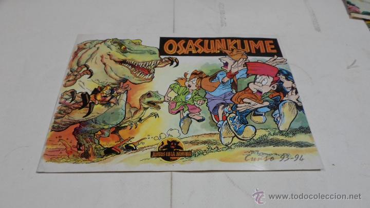 Collectionnisme Album: Osasunkume, Juntos en la aventura. 1993-1994. Edex Colectiboa, Gobierno Vasco