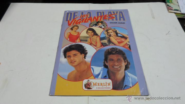 Collectionnisme Album: Album, Los vigilantes de la playa, Merlin Collections, Completo