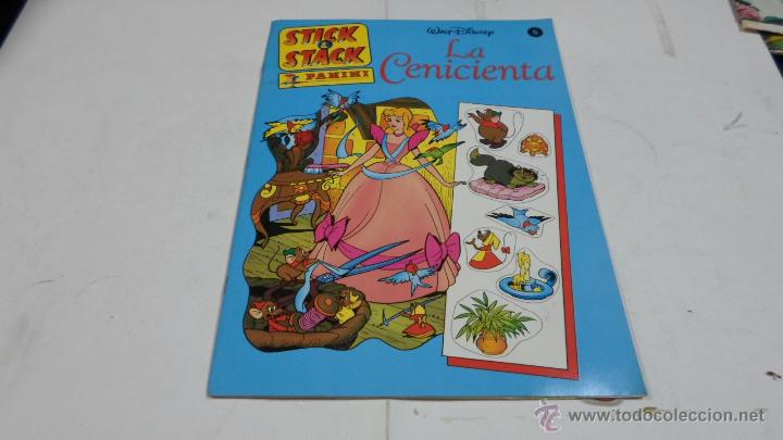 Coleccionismo &aacute;lbum: Album, La Cenicienta, Stick & Stack, Ed. Panini. Completo - Foto 1