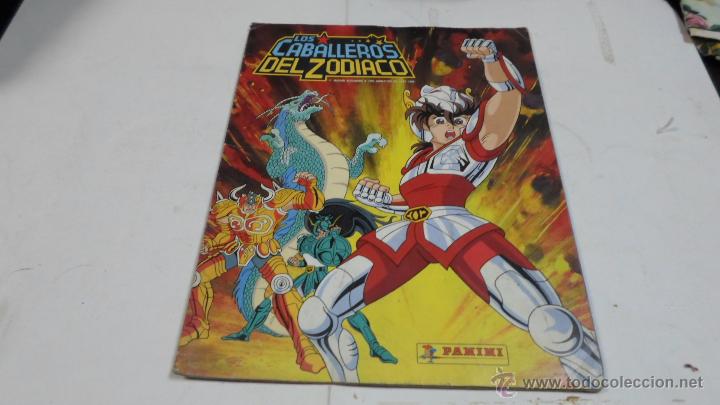Collectionnisme Album: Album, Los caballeros del Zodiaco, Ed. Panini, 1986. Completo