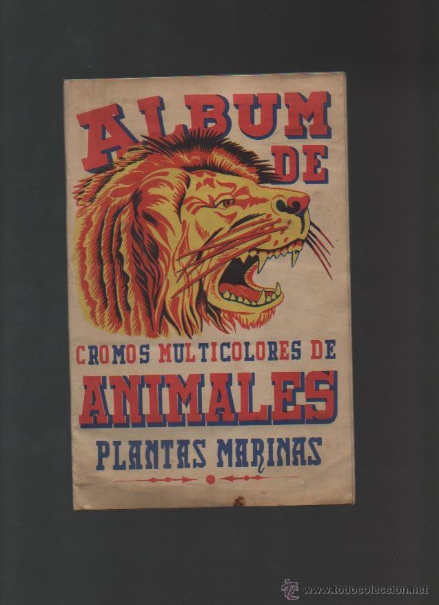 Collectionnisme Album: ALBUM DE CROMOS MULTICOLORES DE ANIMALES Y PLANTAS MARINAS - COMPLETO - B 4