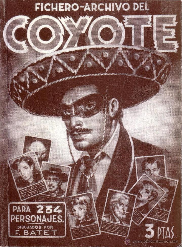 Colecionismo Caderneta: EL COYOTE (el fichero) album de cromos completo.Facs&iacute;mil