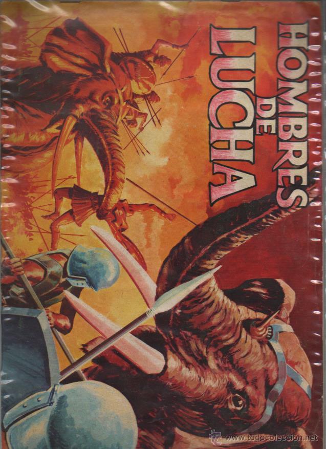 Collectionnisme Album: HOMBRES DE LUCHA - HORIZONTAL - COMPLETO - ORIGINAL - B 8