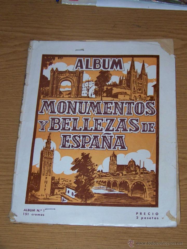 Collectionnisme Album: CASULLERAS MONUMENTOS Y BELLEZAS DE ESPA&Ntilde;A 1 COMPLETO 151 CROMOS