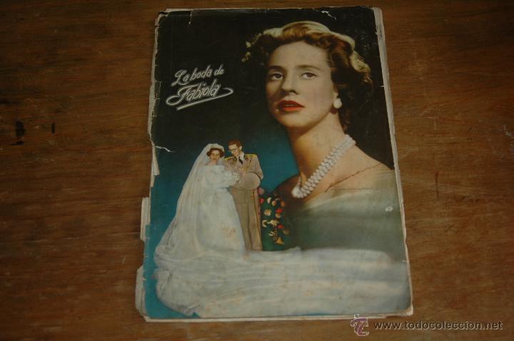 Coleccionismo &aacute;lbum: ALBUM LA BODA DE FABIOLA - Foto 1