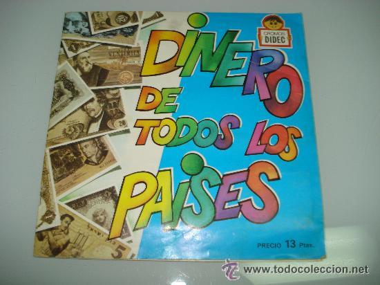 Collectionnisme Album: DINERO DE TODOS LOS PAISES, DIDEC 1979. ALBUM COMPLETO 148 CROMOS