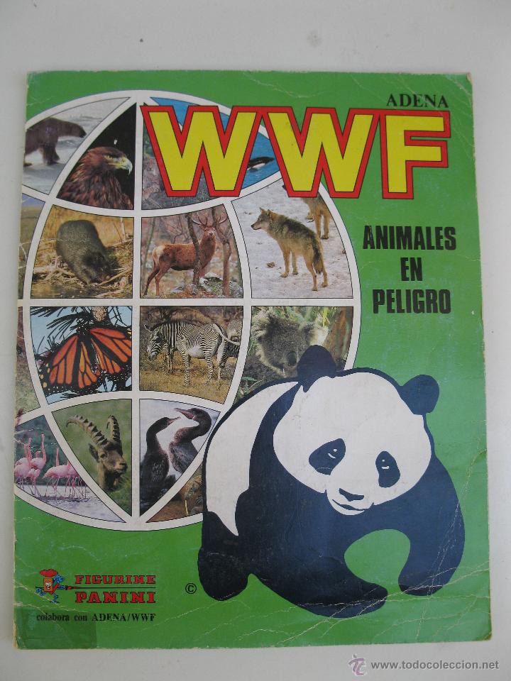 Collectionnisme Album: &Aacute;LBUM DE CROMOS - ADENA - WWF - ANIMALES EN PELIGRO - COMPLETO - PANINI - A&Ntilde;O 1988.