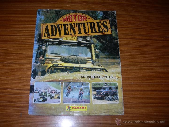 Coleccionismo &aacute;lbum: MOTOR ADVENTURES  DE PANINI COMPLETO - Foto 1