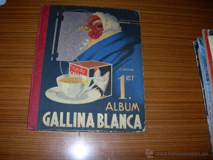 Collectionnisme Album: 1&ordm; ALBUM GALLINA BLANCA  236 CROMOS COMPLETO