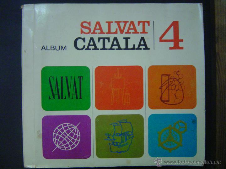 Collectable Albums: ALBUM DE CROMOS SALVAT CATAL&Agrave; 4- 1970- COMPLETO