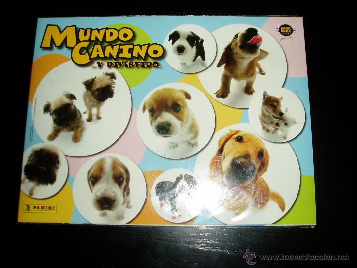 Sammeln Sammelalbum: MUNDO CANINO Y DIVERTIDO. ALBUM COLECCION COMPLETA. PANINI.