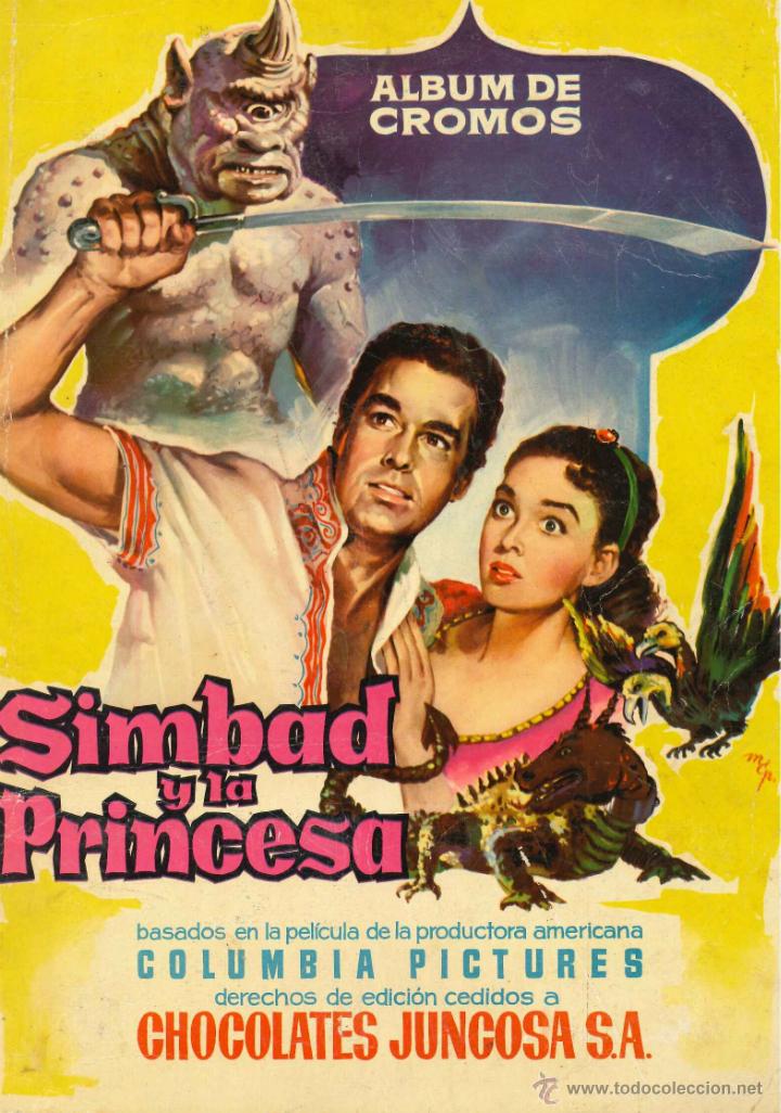 Coleccionismo &aacute;lbum: simbad y la princesa chocolates juncosa - Foto 1