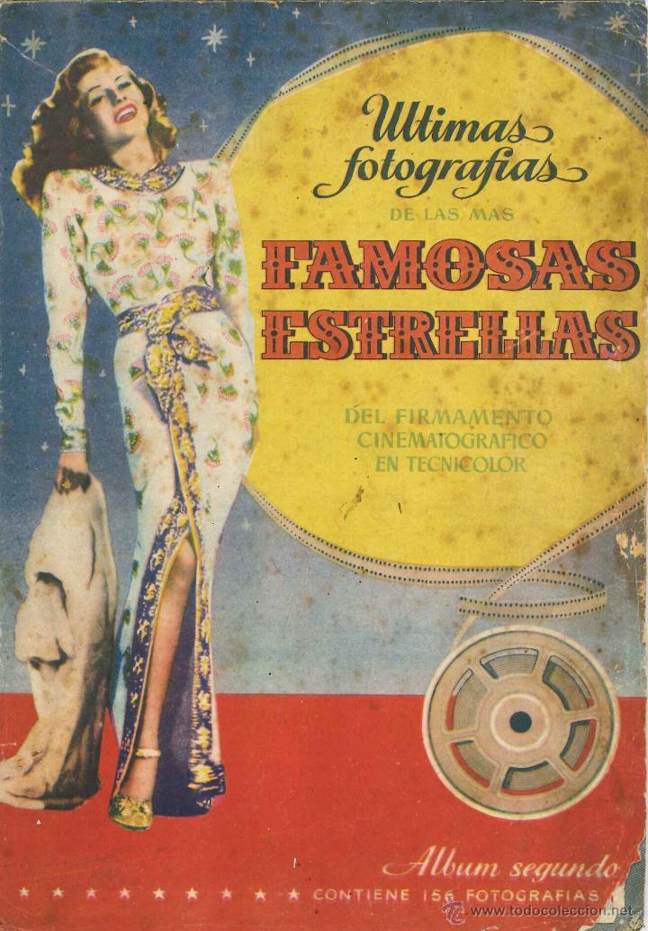 Sammeln Sammelalbum: famosas estrellas album segundo