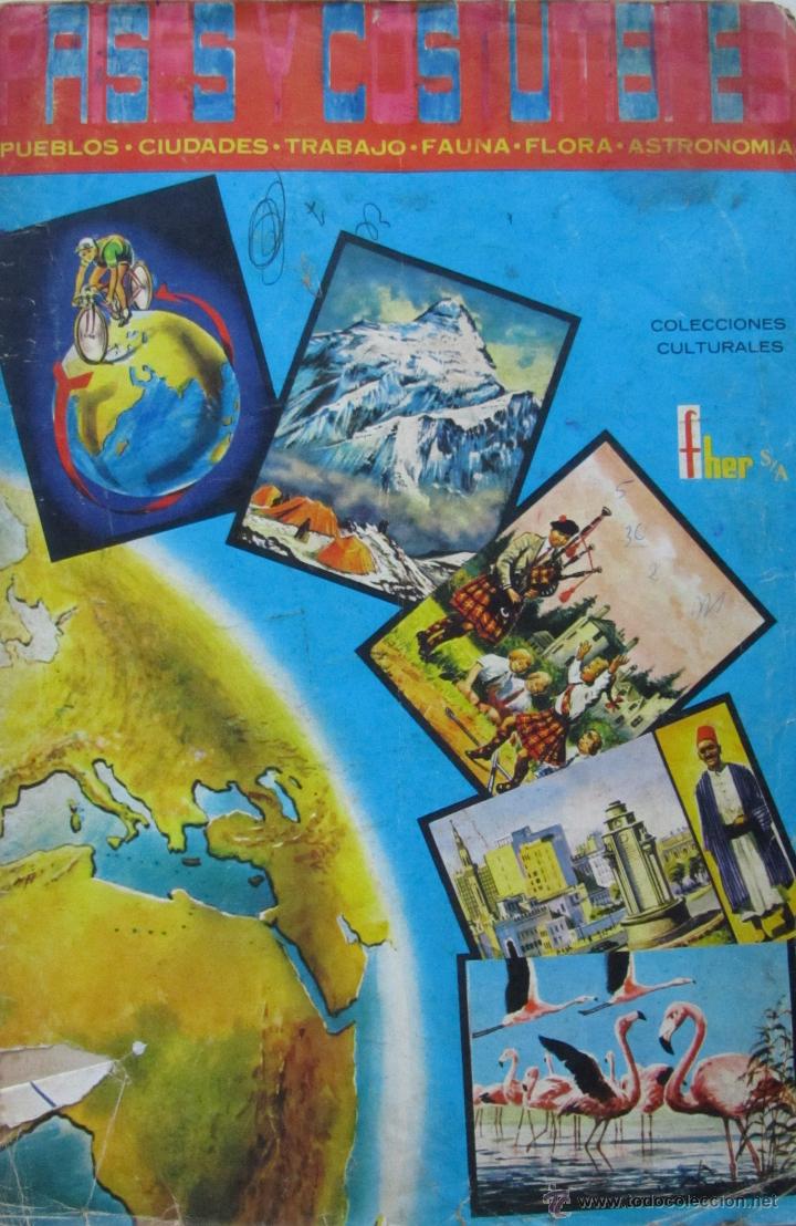 Coleccionismo &aacute;lbum: paises y costumbres - Foto 1