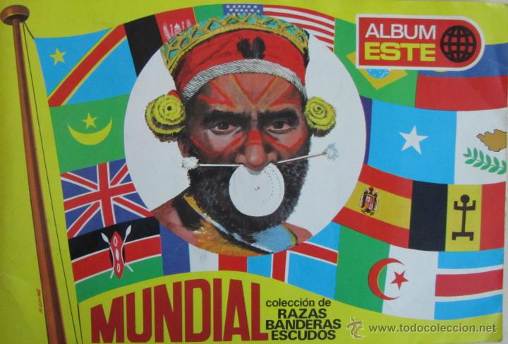 Sammeln Sammelalbum: mundial razas banderas y escudos