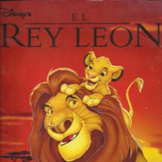 Coleccionismo Álbum: ALBUM COMPLETO EL REY LEON DE PANINI