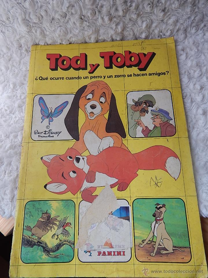 Coleccionismo &aacute;lbum: ALBUM DE CROMOS TOD Y TOBY - Foto 1