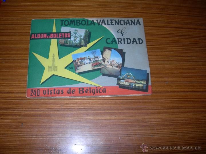 Collezionismo &Aacute;lbum: TOMBOLA VALENCIANA DE CARIDAD  240 VISTAS DE BELGICA  EDITORIAL