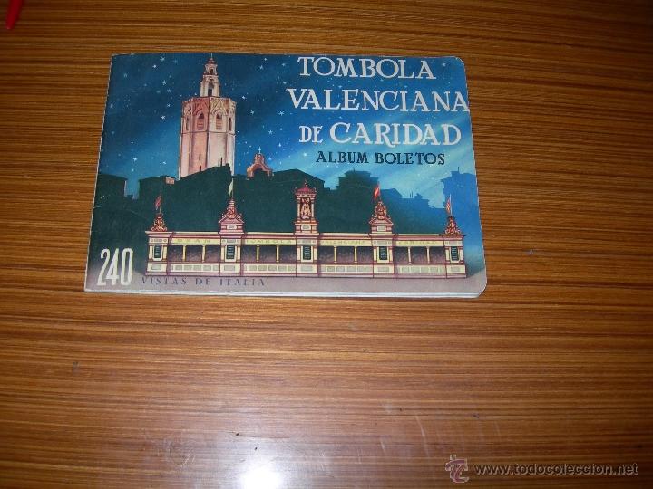 Collectable Albums: TOMBOLA VALENCIANA DE CARIDAD 240 VISTAS DE ITALIA  EDITORIAL