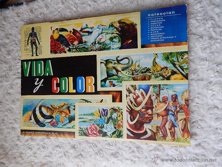 Coleccionismo &aacute;lbum: ALBUM DE CROMOS VIDA Y COLOR - Foto 1