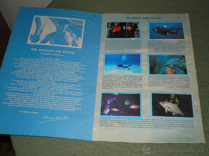 Coleccionismo &aacute;lbum: MIS AMIGOS LOS PECES COMPLETO - Foto 2