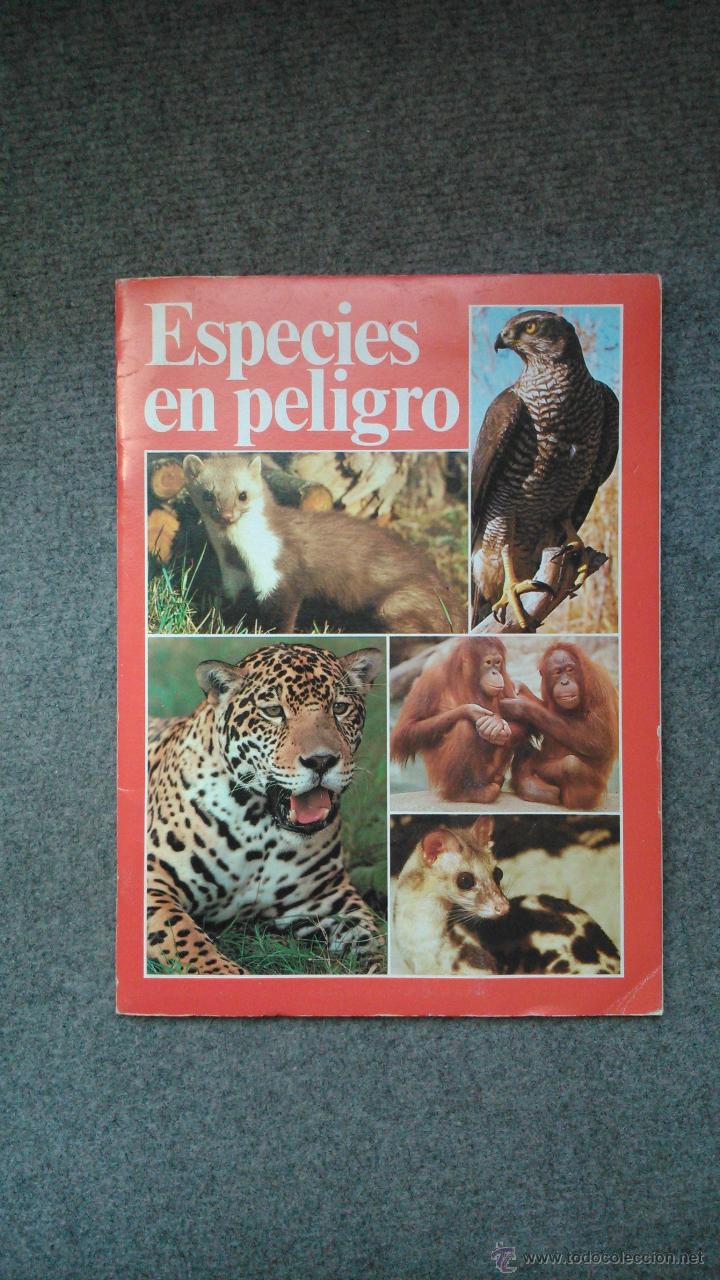Collectionnisme Album: &Aacute;lbum 'Especies en peligro' (ediciones URBION)