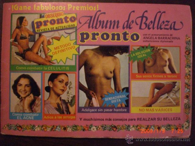 Colecionismo Caderneta: ALBUM DE BELLEZA DE PRONTO