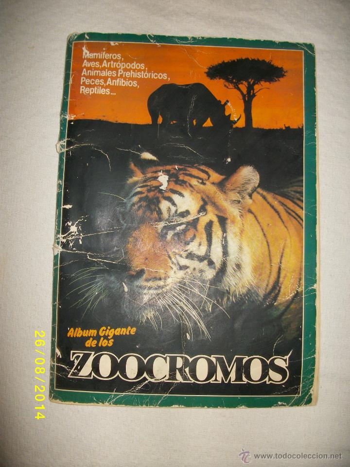 Coleccionismo &Aacute;lbum: ZOOCROMOS ALBUM GIGANTE COMPLETO