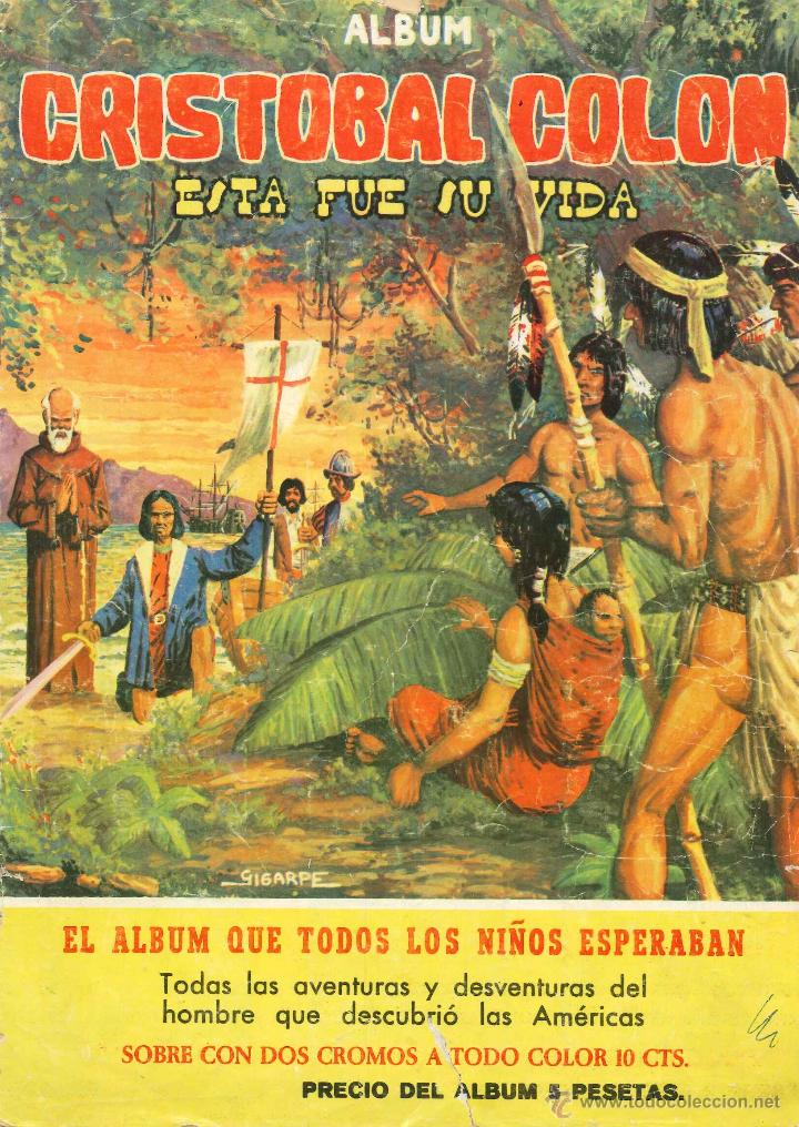 Collectable Albums: cristobal colon esta fue su vida BUEN ESTADO CON 29 CROMOS SE VENDEN SUELTOS