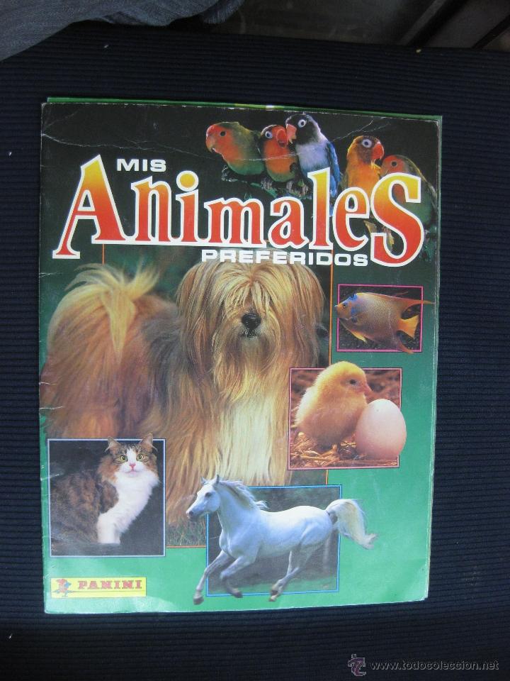 Coleccionismo &aacute;lbum: ALBUM COMPLETO DE MIS ANIMALES PREFERIDOS. PANINI. - Foto 1