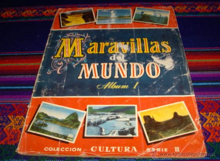 Collezionismo &Aacute;lbum: MARAVILLAS DEL MUNDO ALBUM I 1&ordf; EDICI&Oacute;N COMPLETO. BRUGUERA 1956.