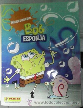 Coleccionismo &aacute;lbum: Album de cromos Bob Esponja. Completo - Foto 1