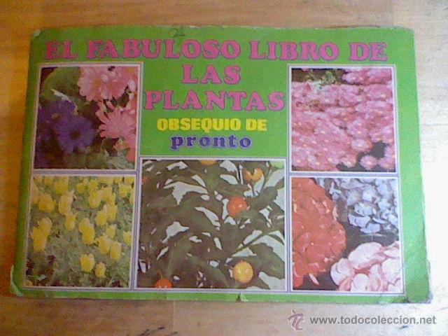 Colecionismo Caderneta: album regalo revista Pronto fabuloso libro de las plantas ver fotos