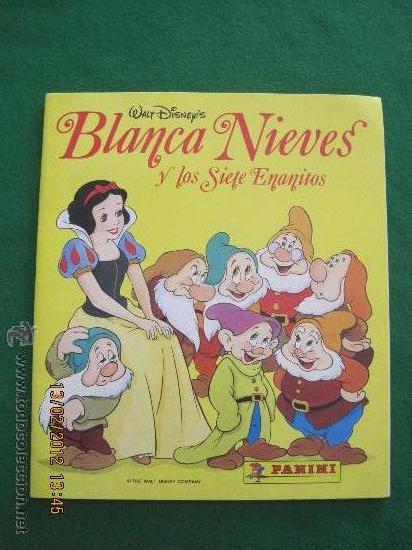 Collezionismo &Aacute;lbum: WALT DISNEY&acute;S-Blanca Nieves y los siete enanitos